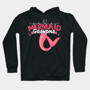 Mermaid Grandma - Girl Birthday Party Gift design Hoodie